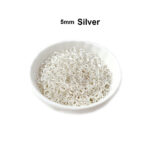 100/Grams Pkg. 5mm Size Jump ring for jewelry making Silver plating