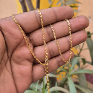3pcs Pkg. 16"+ 2 " Extention chain, Gold Plated Jewelry Chain Gold 16 Inches