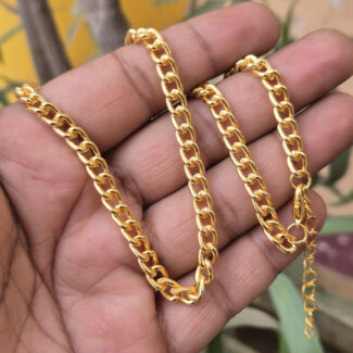 3pcs Pkg. 16"+ 2 " Extention chain, Gold Plated Jewelry Chain Gold 16 Inches