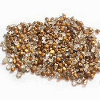 1000pcs Crystal Clear Glass Chatons Stone 2.5mm ~3mm