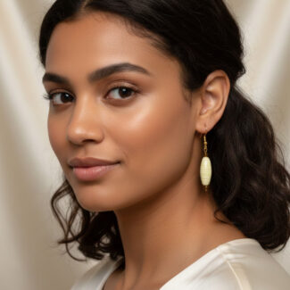 Wholesale Pack of 5 Pairs,  Handmade Glass Beads Earrings – Designer Dangle Earrings for Women
