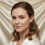 Wholesale Pack of 5 Pairs,  Handmade Glass Beads Earrings – Designer Dangle Earrings for Women