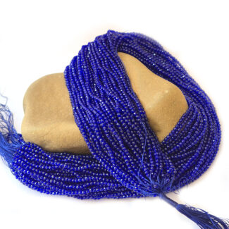 10 line (Strings) Hydro Beads, size 2mm Nevy Blue Color