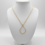 Elegant Minimalist Gold Chain Necklace for Women – Lightweight Everyday Pendant Jewelry