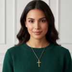Elegant Minimalist Gold Chain Necklace for Women – Lightweight Everyday Pendant Jewelry