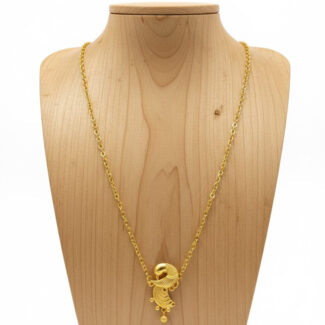 Elegant Minimalist Gold Chain Necklace for Women – Lightweight Everyday Pendant Jewelry