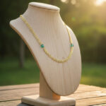 Elegant Minimalist Gold Chain Necklace for Women – Lightweight Everyday Pendant Jewelry