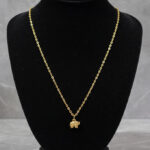 Elegant Minimalist Gold Chain Necklace for Women – Lightweight Everyday Pendant Jewelry
