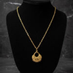 Elegant Minimalist Gold Chain Necklace for Women – Lightweight Everyday Pendant Jewelry