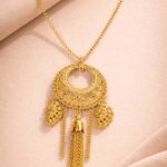 Elegant Minimalist Gold Chain Necklace for Women – Lightweight Everyday Pendant Jewelry