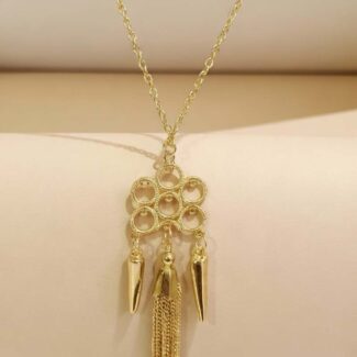 Elegant Minimalist Gold Chain Necklace for Women – Lightweight Everyday Pendant Jewelry