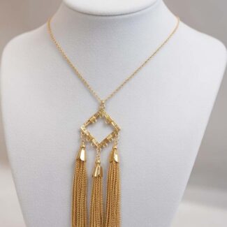 Elegant Minimalist Gold Chain Necklace for Women – Lightweight Everyday Pendant Jewelry