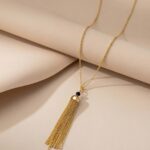 Elegant Minimalist Gold Chain Necklace for Women – Lightweight Everyday Pendant Jewelry