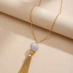 Elegant Minimalist Gold Chain Necklace for Women – Lightweight Everyday Pendant Jewelry