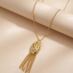 Elegant Minimalist Gold Chain Necklace for Women – Lightweight Everyday Pendant Jewelry