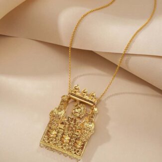 Elegant Minimalist Gold Chain Necklace for Women – Lightweight Everyday Pendant Jewelry