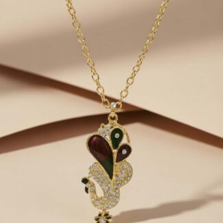 Elegant Minimalist Gold Chain Necklace for Women – Lightweight Everyday Pendant Jewelry