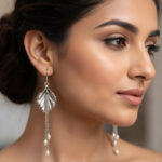 Boho Ethnic Statement Earrings for Women | Oxidized Tribal Dangle Earrings | Handmade Fashion Jewelry